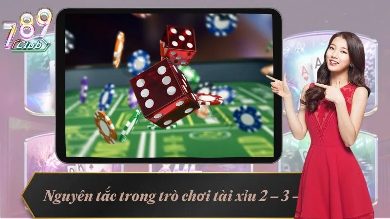 Nguyên tắc trong trò chơi tài xỉu 2 - 3 -1