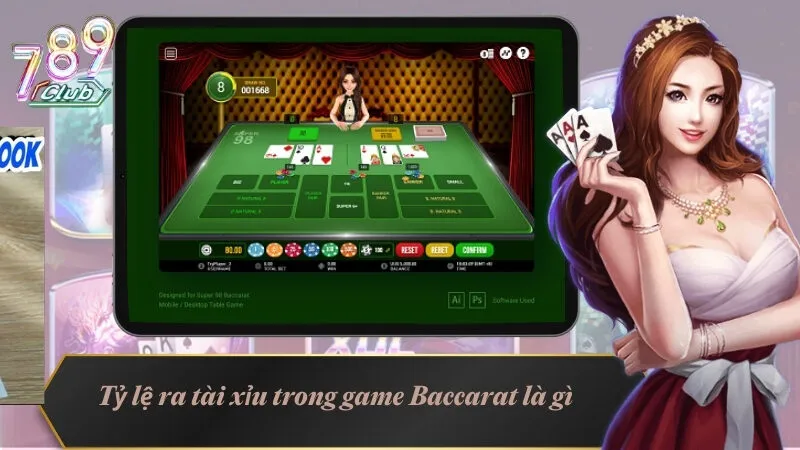 Tỷ lệ ra tài xỉu trong game Baccarat là gì